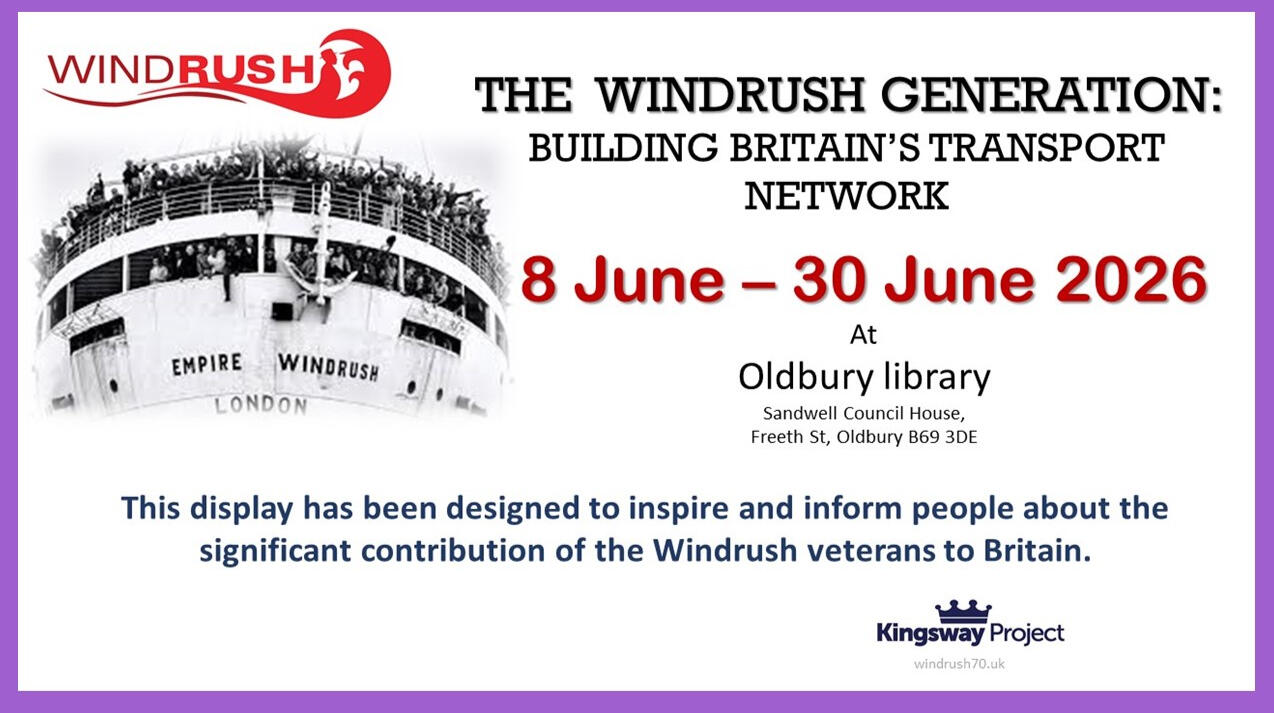 THE WINDRUSH GENERATION: BUILDING BRITAIN’S TRANSPORT NETWORK The contribution of the Windrush generation—especially Black Caribbean migrants who arrived from the Caribbean after World War II—was fundamental to rebuilding and operating Britain’s transport system. The term ‘Windrush’ comes from the ship HMT Empire Wi