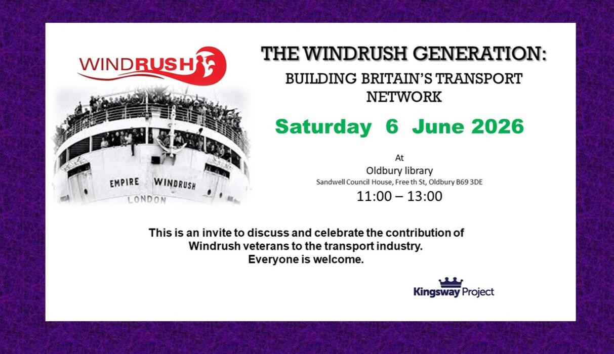 The Contribution of Windrush Veterans to British Transport The Contribution of Windrush Veterans to British Transport